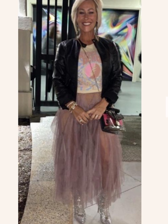 Free People Dresses & Skirts - Free People Black Sheer Layered Tulle Slip Dress - All About You Slip